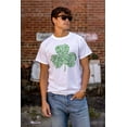 thumbnail image 4 of St Patricks Day Lucky Irish Shamrock Men's Graphic T Shirt Tees Brisco Brands S, 4 of 5