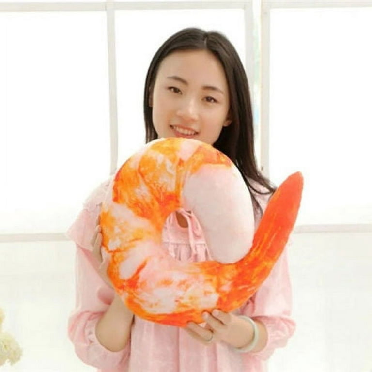 LightningStore Adorable Cute Shrimp Pillow Cushion Stuffed Animal Doll