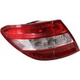 thumbnail image 3 of CarLights360: For 2010 2011 Mercedes-Benz C250 Tail Light Assembly Driver Side w/Bulbs DOT Certified For MB2800129 | 204 906 83 02, 3 of 4