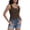 Brown, variant on Women Tank Top with Built-in Bra, Crop Camisole Sleeveless Cami, Wireless Stretch Support Top,White,L