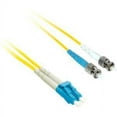 thumbnail image 2 of C2G 2m LC-ST 9/125 OS1 Duplex Single-Mode Fiber Optic Cable - Plenum CMP-Rated - Yellow - patch cable - 6.6 ft - yellow, 2 of 2