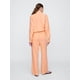 thumbnail image 3 of Pantalones anchos de lino para mujer GAP, pull on, naranja, talla L, 3 of 6