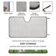 thumbnail image 2 of Cachorros de la Perrera Parasol para Parabrisas Delantero Protector Plegable, Visera Solar para Auto Bloquea Rayos UV Mantiene tu Vehículo Fresco 130cm*70cm, 2 of 6