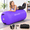 Purple-3.3FTx23.6inch, variant on Light Green 4FTx29.5inch Inflatable Gymnastics Air Roller Tumbling Mat with Pump