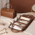 thumbnail image 2 of 4 In 1 Makeup Organiser Pouch Stylish Portable Travel Wash Bag for Toiletries Cosmetics, 2 of 5