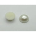 thumbnail image 6 of U8MO 250 Ivory Half Pearl Bead 18mm Flatback Cabachons Scrapbook Craft DIY, 6 of 6