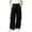 Black, variant on SROBPTY Fall Winter Teens Boys Girls Pants Solid Wide Leg Cargo with Pockets