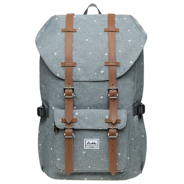 KAUKKO Mochila para portátil al aire libre, mochila de viaje para portátil de 15,6 pulgadas (5-12-gris) KAUKKO EP5-12-Grey