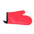 thumbnail image 4 of Silicone Oven Mitt, Waterproof Convenient Storage Silicone Microwave Glove High Temperature Retardant Slip Proof  For Cooking Red, 4 of 8