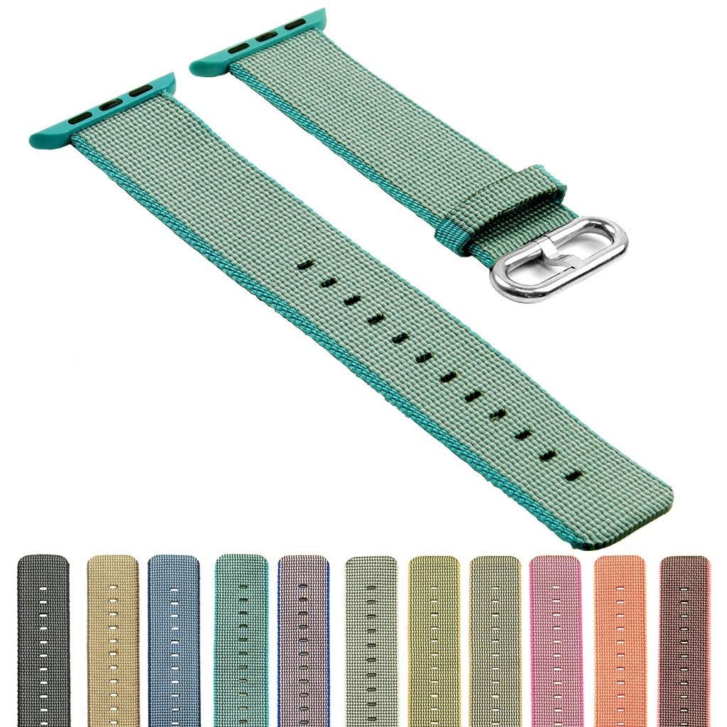 StrapsCo Woven Nylon iWatch Band Strap for Apple Watch 38mm 42mm | Walmart Canada