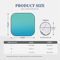 thumbnail image 3 of Vsdgher Teal Turquoise Print Car Windshield Sun Shade, Reflective Sunshade Window Sunshade Sun Visor Protector Fit for Cars,Trucks,SUVs-Medium, 3 of 6