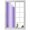 Purple, variant on Green Ombre Window Privacy Film, Modern Gradient Abstract Art Static Cling UV Sun Blocking Heat Control Window Tint Day and Night, Non-Adhesive Reusable One Way Windows Privacy Cover 19.6''x39.3''