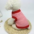 thumbnail image 6 of SPRING PARK Pet Dog Striped Cotton T-shirt Teddy Short Sleeve Breathable Soft Casual Clothes, 6 of 7