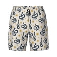 thumbnail image 4 of Lsque Mens Swim Trunks Snake Pattern - Bathing Suit Compression Liner - Beach Swim Shorts Swimwear - (S-3XL) - Stretch Quick Dry -Medium, 4 of 9