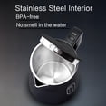 thumbnail image 3 of 1.5L Electric Tea Kettle, Temp Control Display, Keep Warm, Auto Shut-Off, Black, 3 of 7