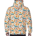 thumbnail image 5 of Hoodies for Men - Falling Pumpkins On Car Long Sleeve Comfrt Men'S Fashion Hoodies & Sweatshirts, Sweatshirts for Men Hoodies Pullover Clothing Clothes with Pouch, 5 of 7