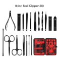 thumbnail image 2 of Manicure Set 18PCS Nail Set Nail Clipper Kit Professional - Stainless Steel Pedicure Set Nail, 2 of 4