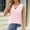 Pink, variant on Njoeus Women's Summer Tank Tops Casual V-Neck Eyelet Shirts Sleeveless Camisole Tops for Women Trendy Loose Blouse T Shirt S-XXL