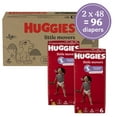 thumbnail image 4 of Huggies Little Movers Baby Diapers, Size 6 (35+ lbs), 96 Ct (Select for More), 4 of 18