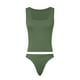 thumbnail image 3 of Camiseta sin mangas sexy con cuello cuadrado y espalda descubierta, tirantes ajustables, ropa de club, para mujer - XS-XL, 3 of 4