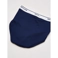 thumbnail image 4 of Fruit of the Loom Boys' Tag Free Cotton Briefs (Assorted Colors) Boys Boys 7 Pack White/Grey/Navy X-Small, 4 of 4