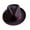 Eggplant, variant on Men's Stratoliner L.E. Felt Fedora Hat (Palomino, 7 1/8)