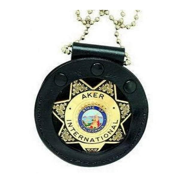 Aker Leather Aker 599 Neck Star Badge Holder