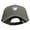 Grey, variant on Arkansas Map on Road Sign Embroidered Big Size High Profile Twill Cap - Khaki XL-3XL