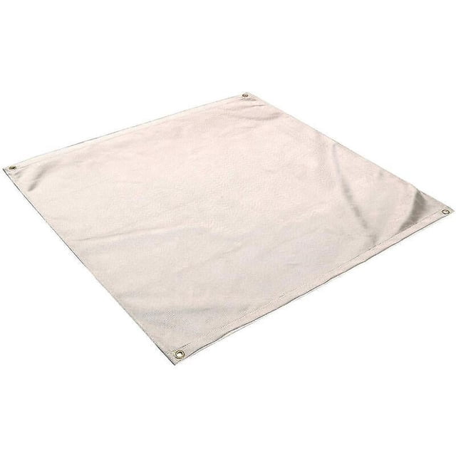 100 X 100cm Tapis De Protection Sol,tapis De Foyer Tapis De Gril Camping En Plein Air Bbq Tissu De Protection Tapis De Pole En Tissu Ignifuge