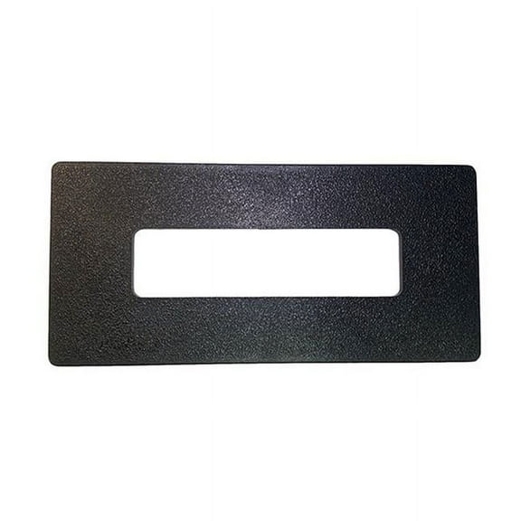 Hydro-Quip 80-0510C 8.5 in. x 4 in. OD Spaside Lite Duplex ML400, AX40 Adapter Plate, Black