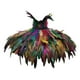 thumbnail image 5 of Pañuelo de plumas góticas para el hombro, disfraz para festivales, mujeres y hombres, carnavales. coloridofui, 5 of 9