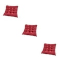 thumbnail image 2 of ZheElen Coussin en Polyester Coton avec Sangle Confortable et Respirant Tissu Polyester Antidérapant Confortable Rouge Vin 3Ensemble, 2 of 6