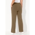 thumbnail image 3 of Catherines Women's Plus Size Petite Suprema Wide Leg Pant, 3 of 6