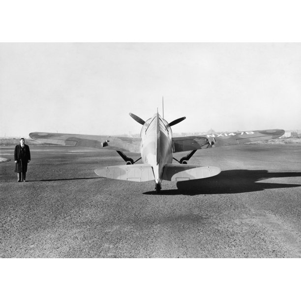 Brewster Aeronautical Corp Nthe F2a Buffalo Airplane Of The Brewster Aeronautical Corporation Used As A Fighter Plane In Walmart Com Walmart Com
