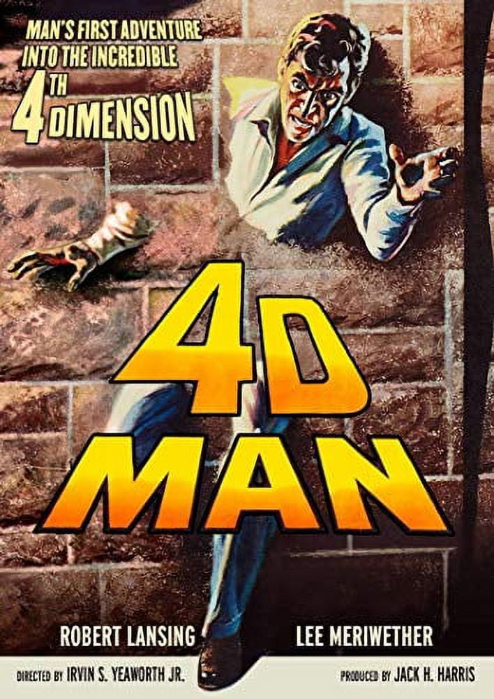 4D Man (DVD), KL Studio Classics, Horror - Walmart.com