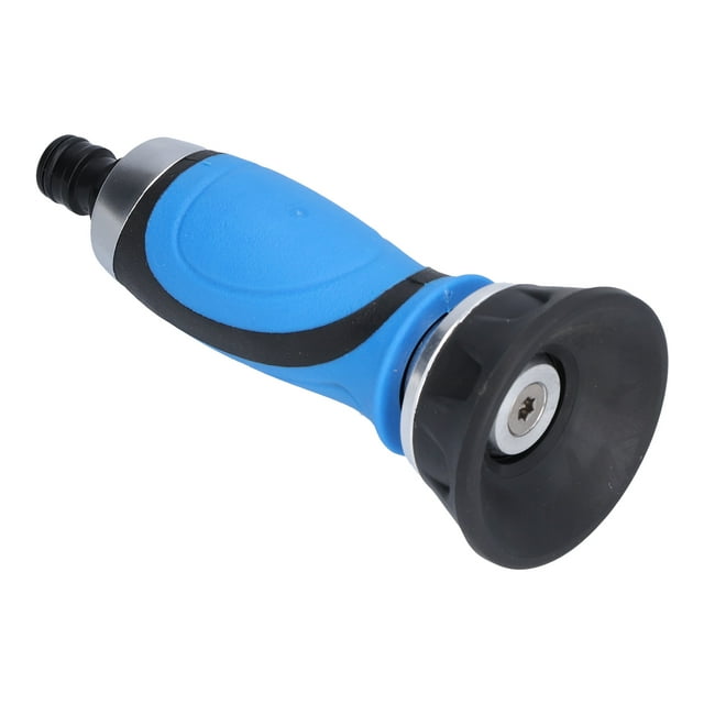 Nozzle Spray, Multifunction Double-layer TPR Rubberized Handle Portable Hose Nozzle High Pressure For Showering Pets For Watering Plants For Washing Cars European Style G3/4 Outer