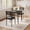 Black, variant on Dining Table Set for 2, Small Kitchen Table Chairs for Kitchen & Dining Room, Compact Dining Set for Small Spaces,Black