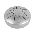 thumbnail image 1 of Tambor de lengua de acero Irfora 6 notas 3.8 pulgadas Mini Steel Tongue Drum Hand Pan Drum Zen Drum Instrumento de percusión con baquetas para principiantes Educación musical Concierto Mind Irfora Tambor de lengua de acero, 1 of 6