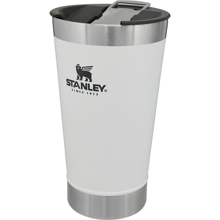 Stanley Classic Stay Chill Vacuum Insulated Pint Glass with Lid, 16oz –  Etch and Ember