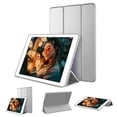 thumbnail image 1 of iPad7-10.2 pulgadas-Full Silver-3 Fold Stand Funda de cuero Adepaton 2033088-5, 1 of 9