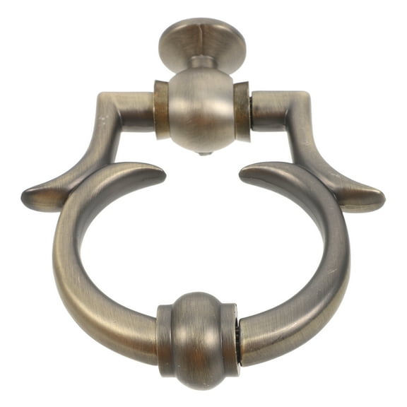 CIMAXIC 1Pack Brown Door Knockers For Front Door Zinc Alloy Knock Sound