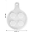 thumbnail image 4 of DIY Wine Bottle Serving Tray Epoxy Silicone Paddle Tools Mirror Surface Shot Glass Rack Mold Giftcraft Supplies Table Decoration Round Shape, 4 of 9