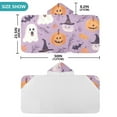 thumbnail image 4 of Yayeee Kids Hooded Towels Toddler Soft Absorbent Beach Bathing Wrap 50" x 23.5", Purple Cute Halloween, 4 of 5