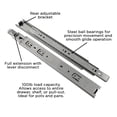 thumbnail image 3 of Hickory Hardware P1050-14-2C 14 In. Cadmium Full Extension Ball Bearing Drawer Slide, 3 of 6