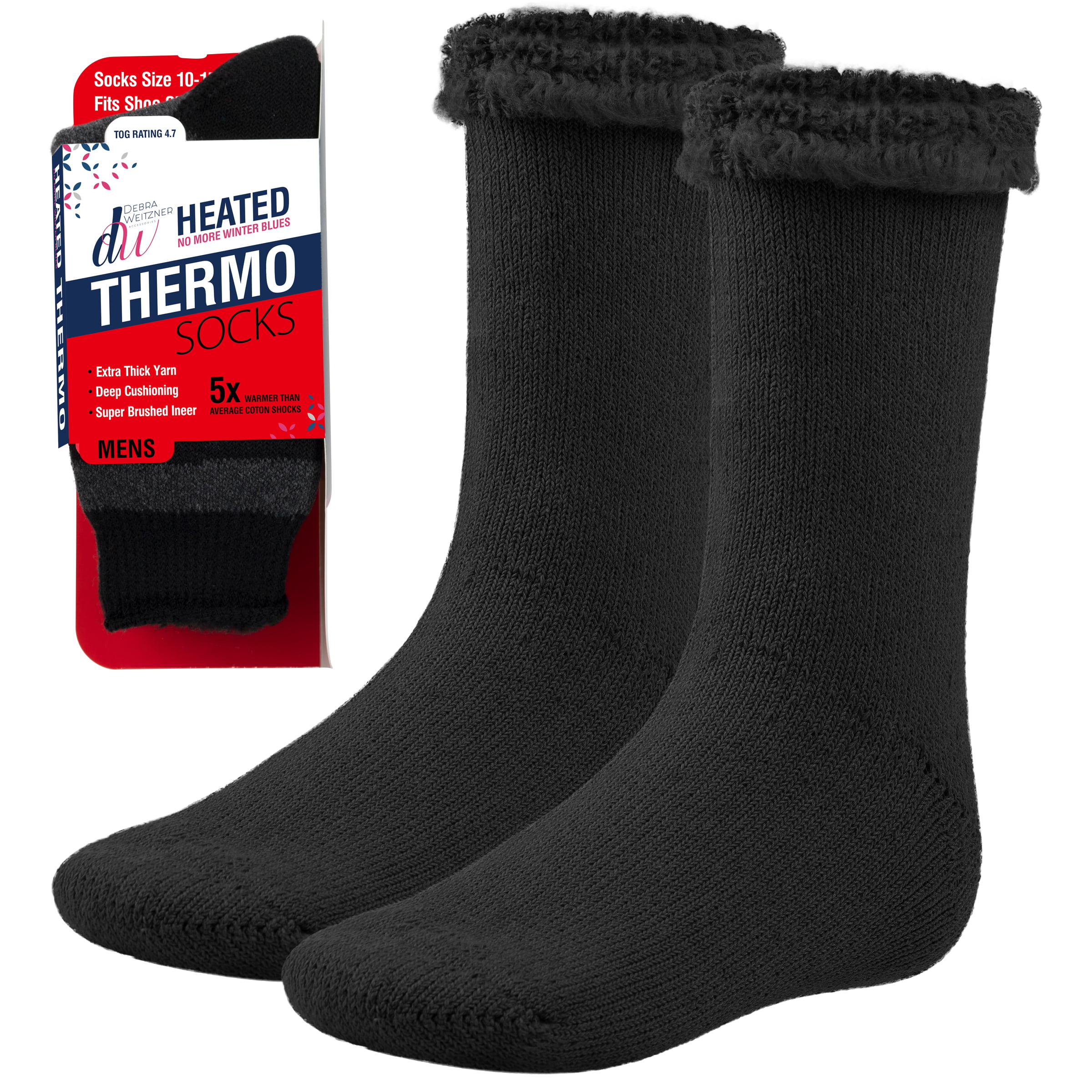 Dr Hunter Mens Thick Reinforced Merino Wool Thermal Hiking Walking Boot Socks 