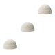 thumbnail image 5 of Sombrero de hilo de punto de invierno Minnieouse Unisex Blanco 3piezas, 5 of 6