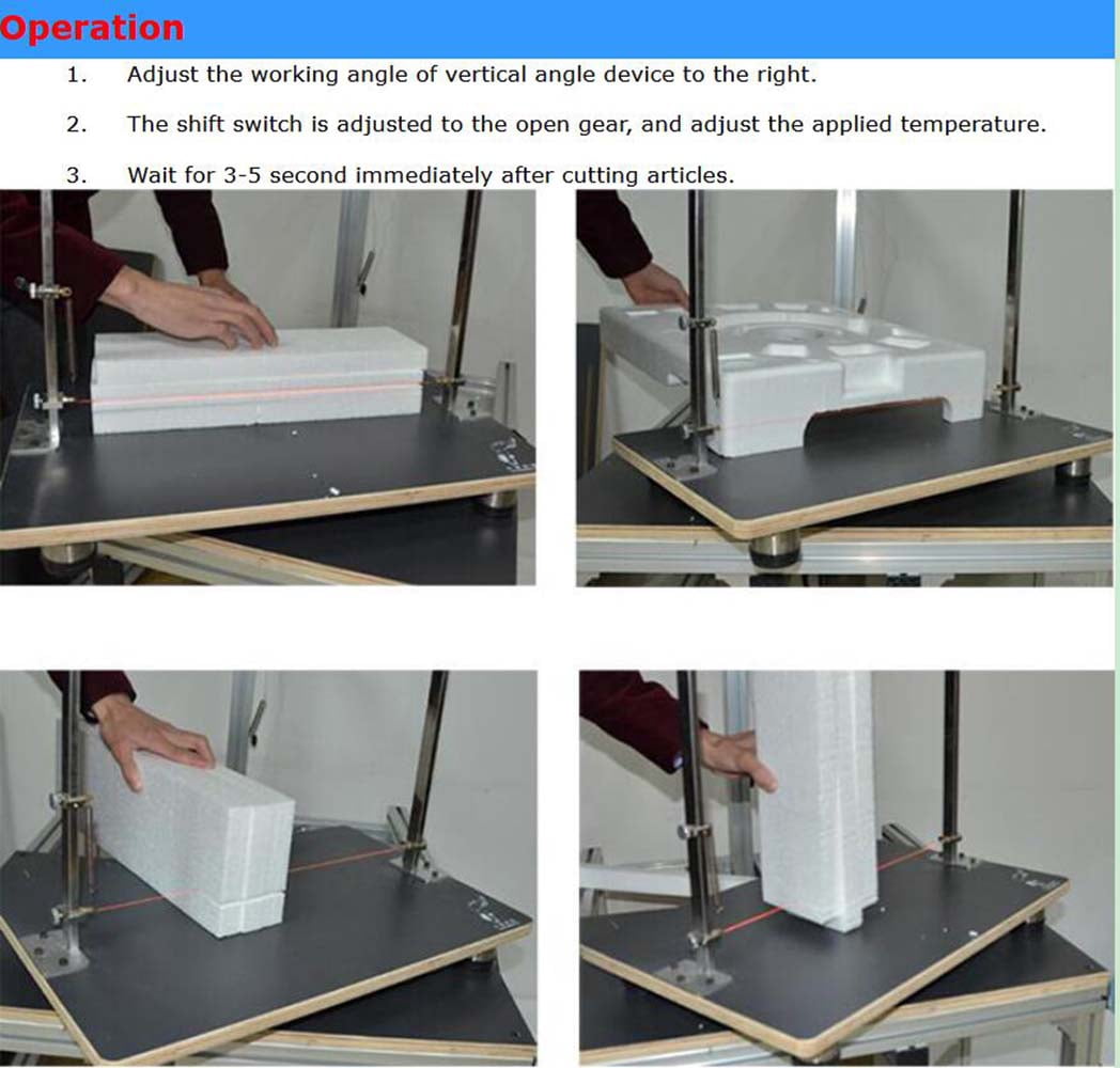 Hot Wire Foam Cutter Transverse Foam Cutting Machine Foam Slitting Machine