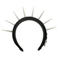 thumbnail image 1 of FELTECHELECTR Diadema para cosplay, diadema para fiesta, diadema con remaches, tocado para fiesta de festival, 1 of 6
