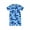 Blue, variant on Musuos Toddler Boys One-Piece Swimsuit, 1-5T Summer Short Sleeve Cartoon Animal Sun Protection Bathing Suit