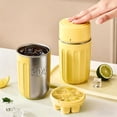 thumbnail image 2 of Vaso portátil para hacer hielo 2 en 1, vaso de acero inoxidable 304 con cierre a presión, ideal para bebidas frías, café y para hacer hielo casero. Perfecto para el hogar, la oficina, el coche y, 2 of 6